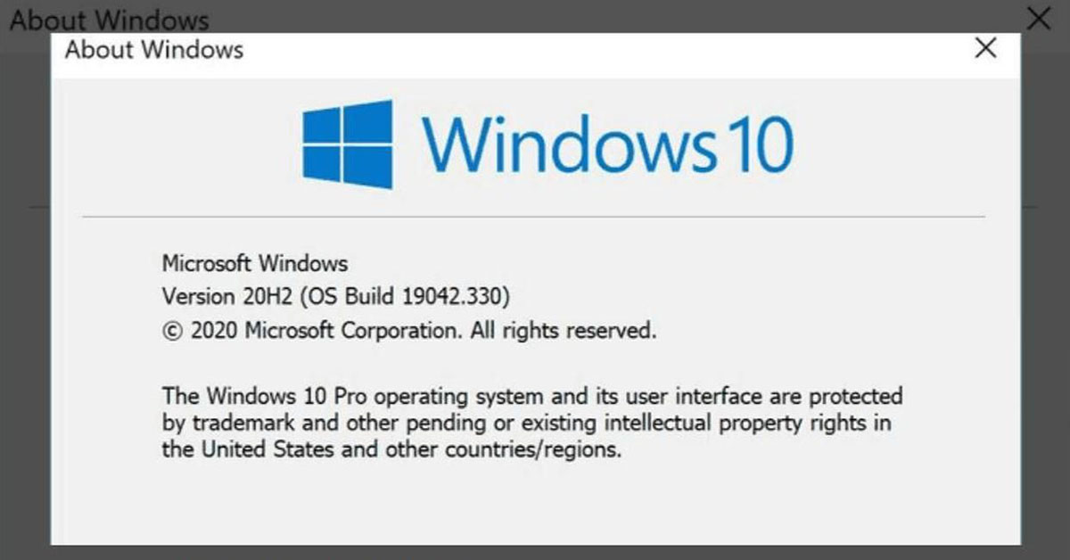 Windows 10 20h2
