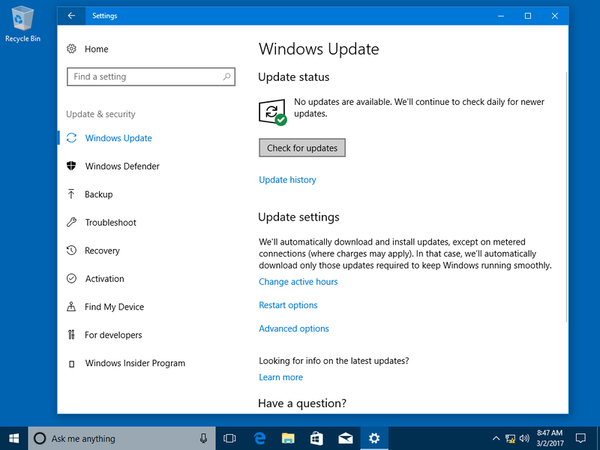 Giới thiệu về Windows 10