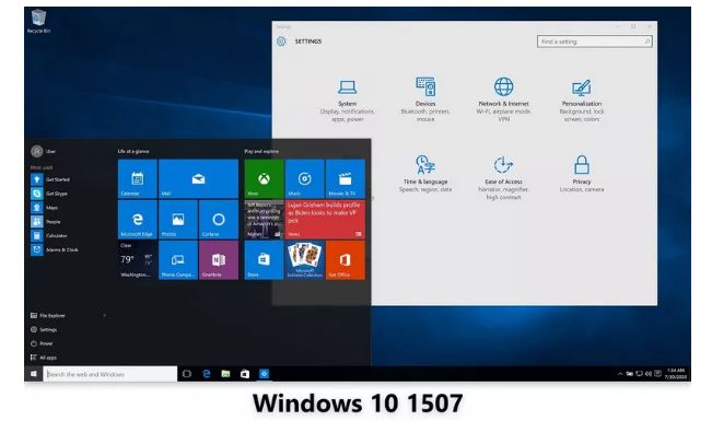 Windows 10 1507